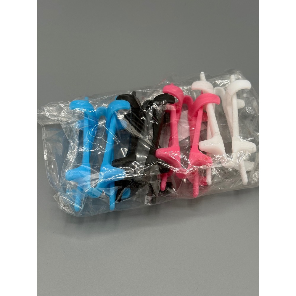 Finger Chopsticks Snack Tongs - 8 Pcs Mess Free Gaming‎ Accessories - Picture 3 of 5